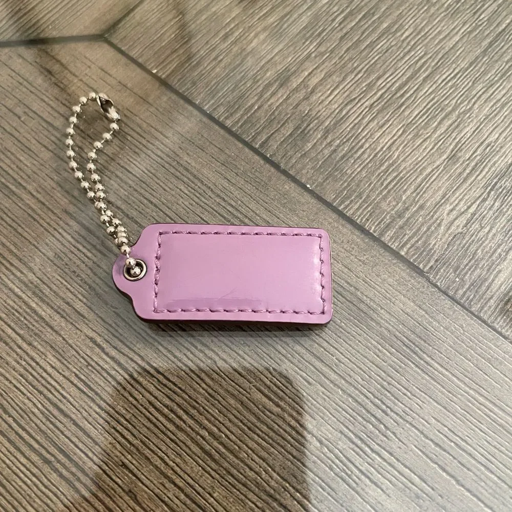 Coach Signature Stripe Hipster Slim Duffle Crossbody Purple - Lavender Hangtag